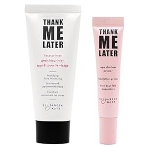 Thank Me Later Mattifying Face & Eye Primer Duo by Elizabeth Mott – 30g & 10g