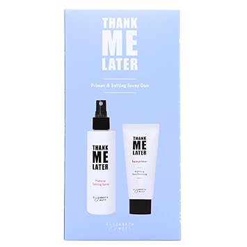 Thank Me Later Primer & Setting Spray Duo by Elizabeth Mott – 30g & 95ml