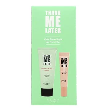 Thank Me Later Color Correcting Face & Eye Primer Duo by Elizabeth Mott – 30g & 10g