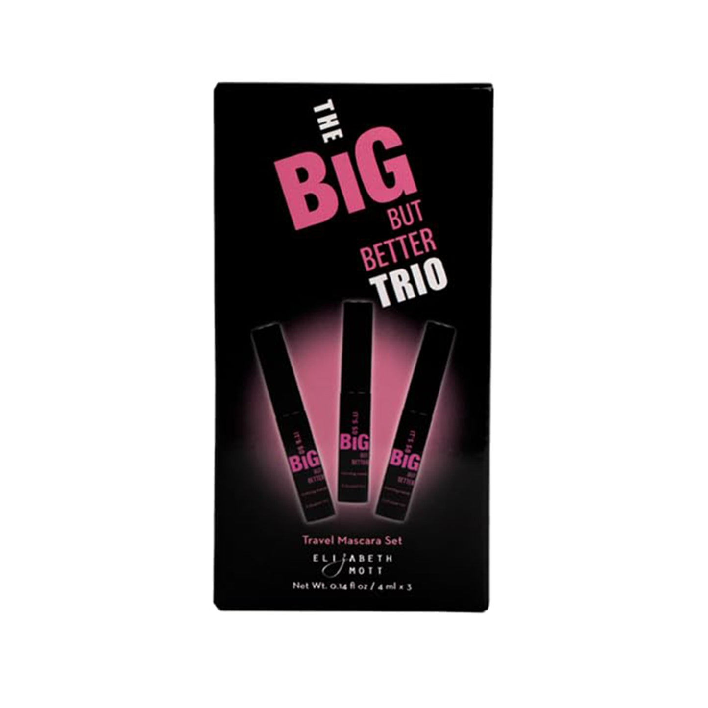 It's So Big But Better Volumizing Mascara by Elizabeth Mott - Travel Pack (4ml x 3)