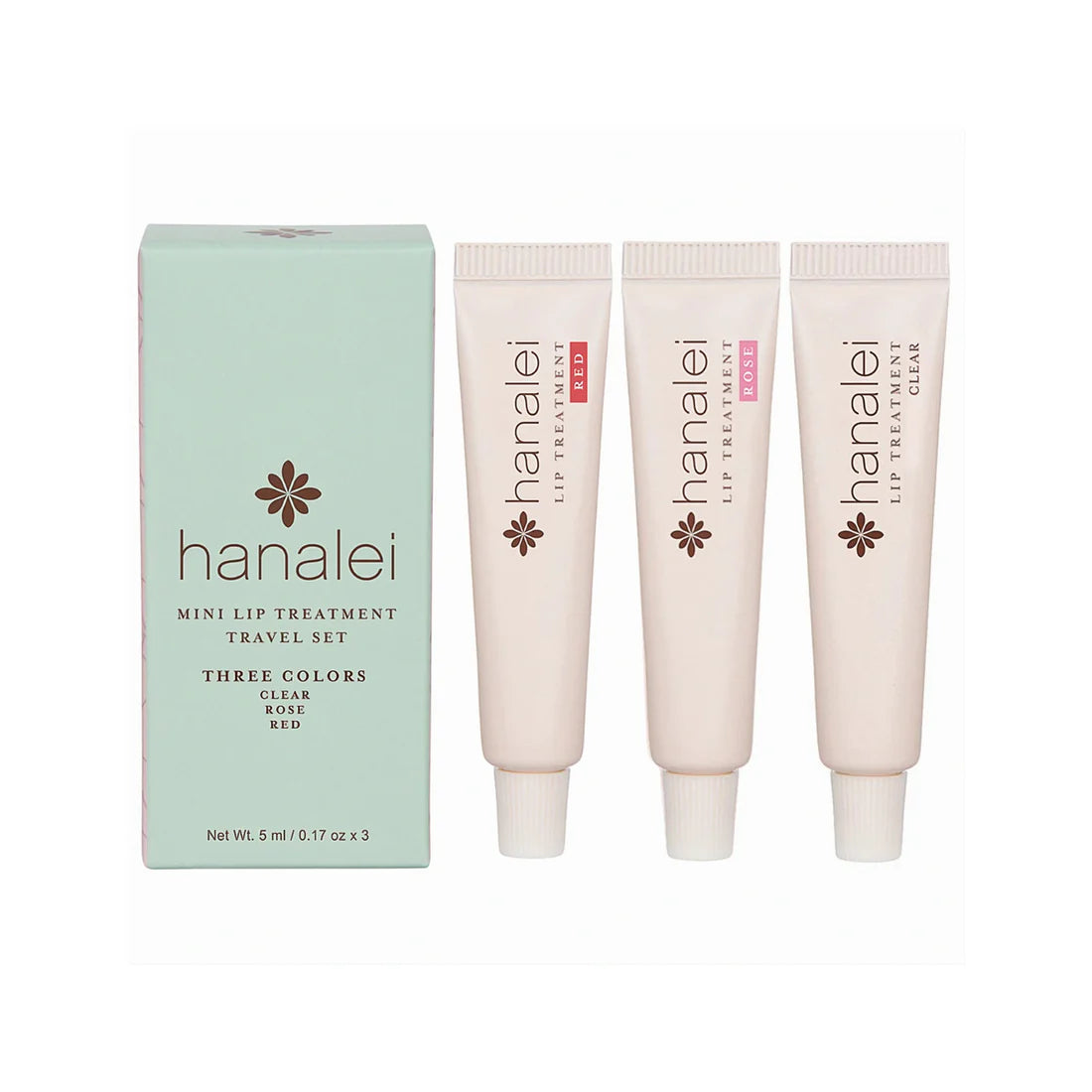 Lip Treatment for Soothing Dry Lips by Hanalei - Travel Pack (5g x 3)