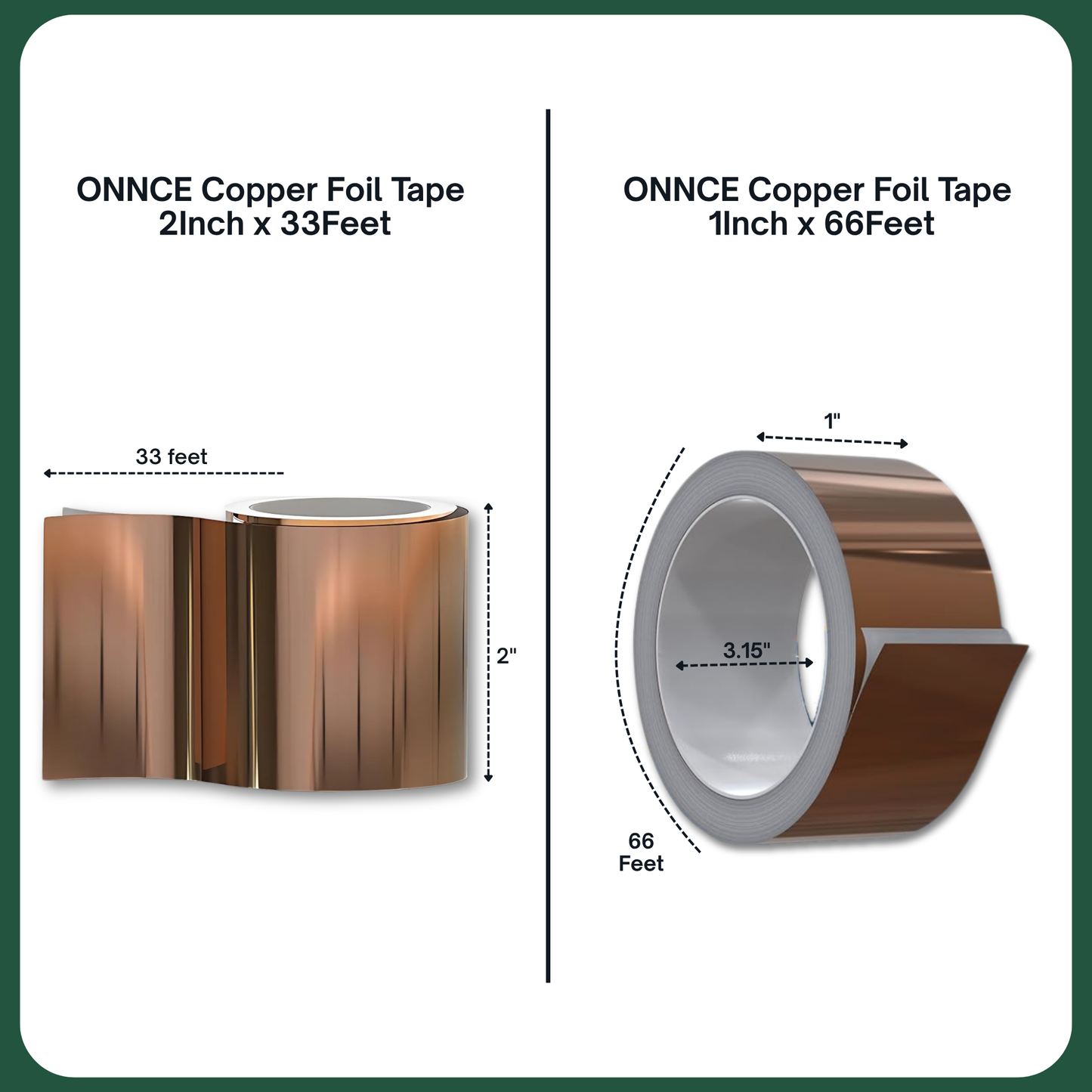 Copper Foil Tape by ONNCE