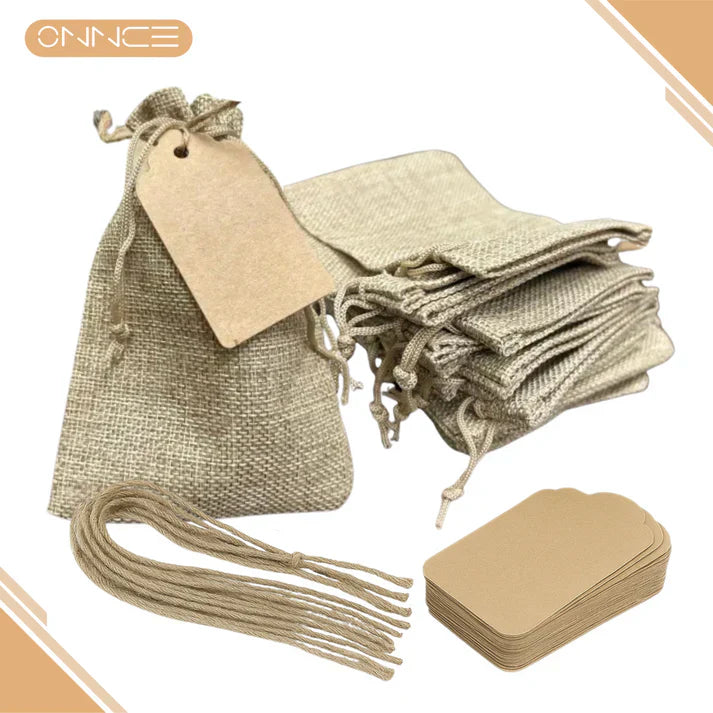 Rustic Charm in Every Thread: Why ONNCE Burlap Bags Are the Perfect Packaging for Every Occasion