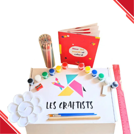 “Hear the Sounds of Color”: How Les Craftists’ Kids Art Kit Transforms Learning into Creativity