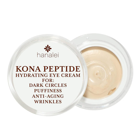 Kona Peptide Hawaiian Eye Cream by Hanalei: Awaken Brighter, Smoother Eyes with Hawaiian Power, Now at ONNCE