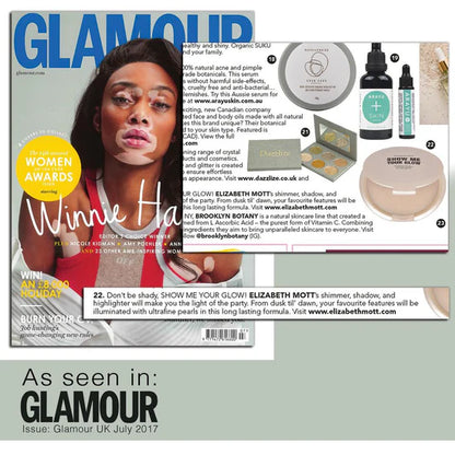 Show Me Your Glow Shimmer Shadow and Highlighter by Elizabeth Mott - 10g