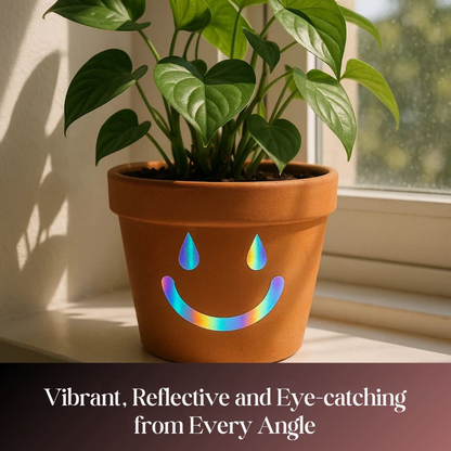 Metallic Opal Holographic Permanent Vinyl by ONNCE, 5.5 x 12 Inch, 20-Pack (5 Colors)