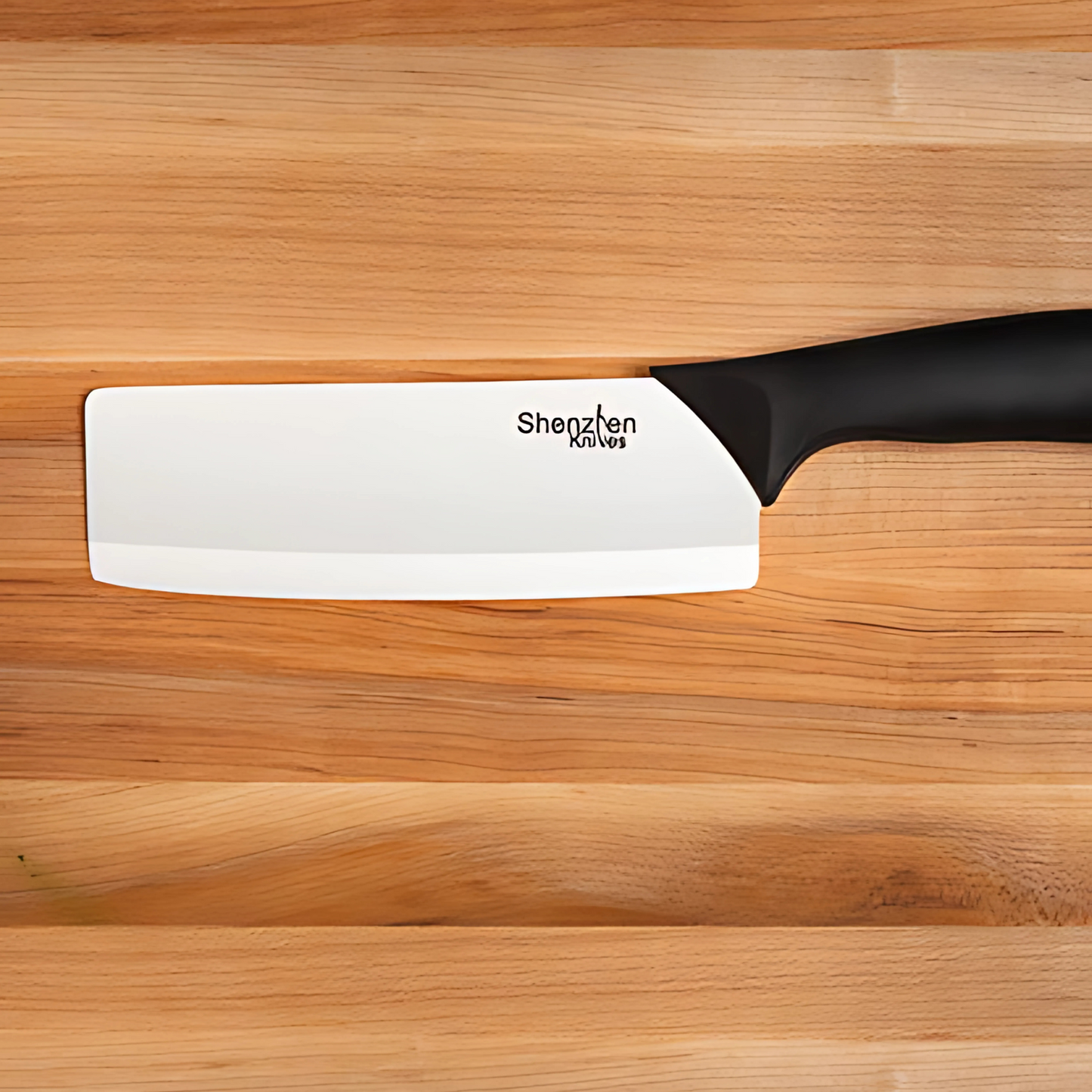 Ceramic Vegetable Cleaver by Shenzhen Knives – 6-Inch