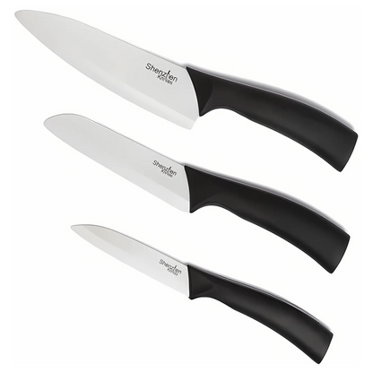 Ceramic Knife Set by Shenzhen Knives –3-Piece