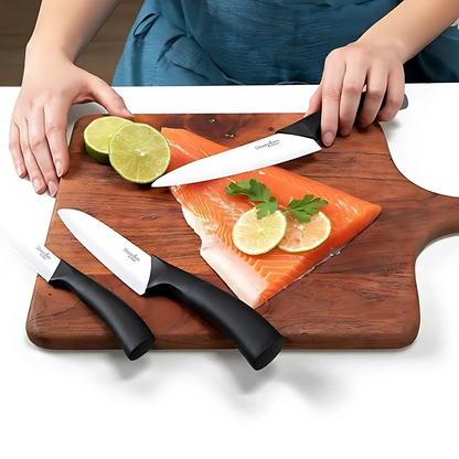 Ceramic Knife Set by Shenzhen Knives –3-Piece