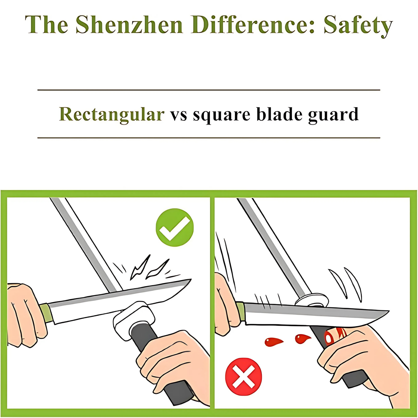 Ceramic Honing Rod by Shenzhen Knives –12-Inch