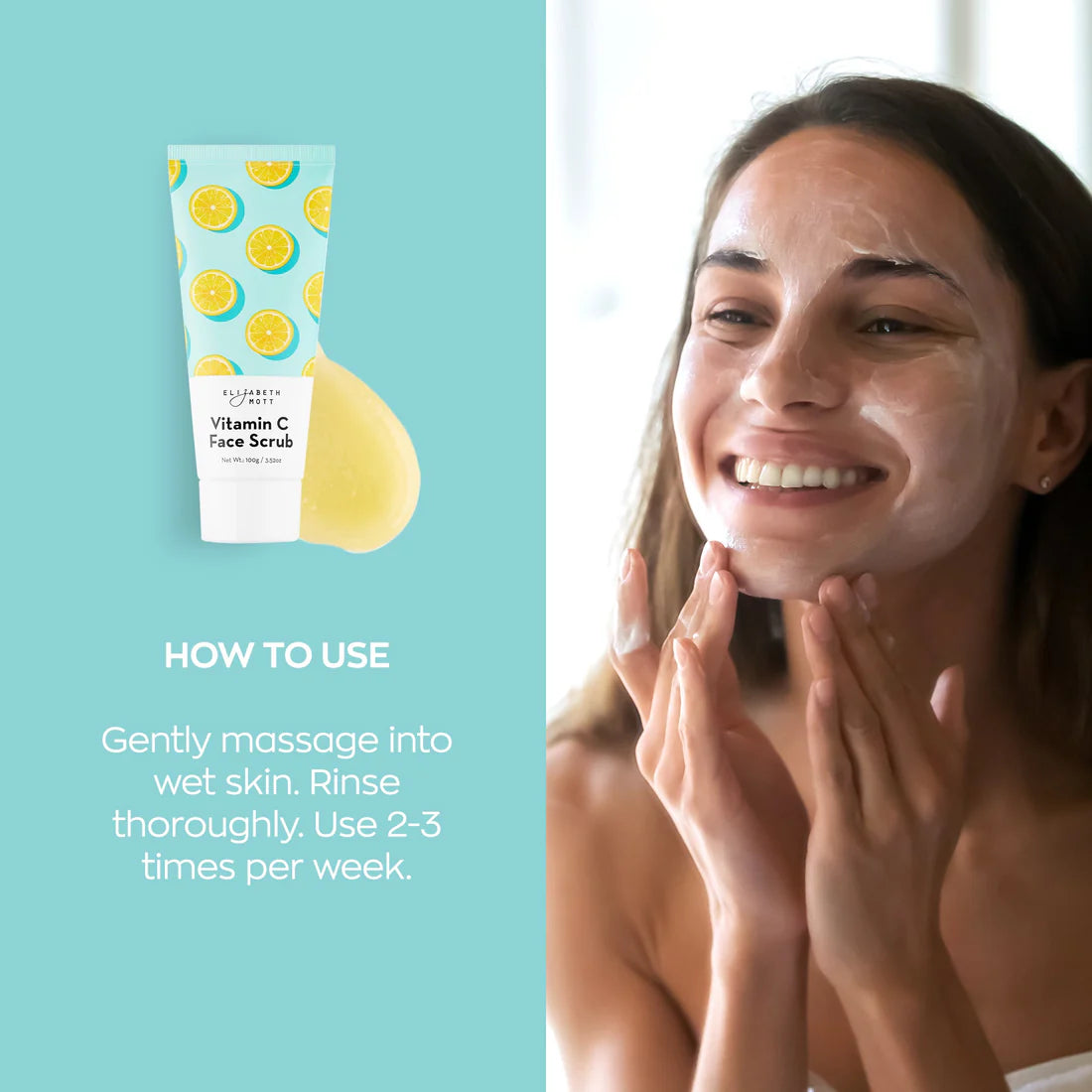 Sure Thing! Vitamin C Face Scrub by Elizabeth Mott - 100g