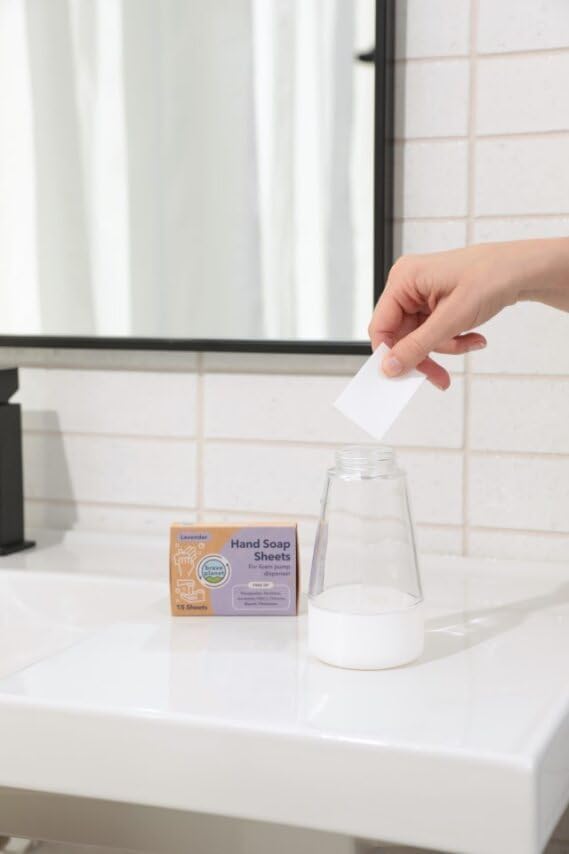 Hand Soap Sheets by Brave Planet, Pack of 15