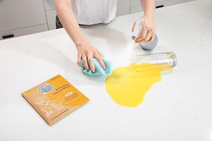 All-Purpose, Lemon Scent Cleaner Sheets by Brave Planet, Pack of 12