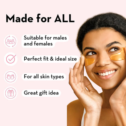 Under Eye Patches 24K Gold by Elizabeth Mott - 20 Pairs