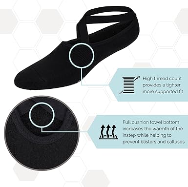 Yoga Non-Slip Socks by Elizabeth Mott