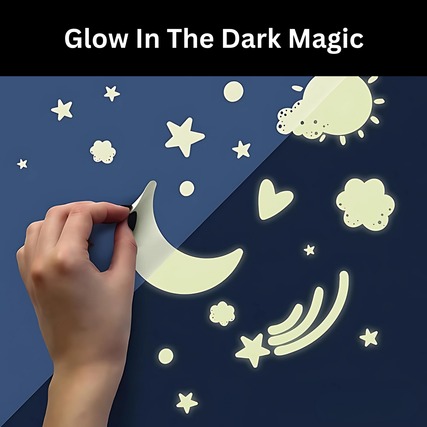 Glow in the Dark Permanent Adhesive Vinyl Sheets by ONNCE, 12 x 11 Inch, 5-Pack