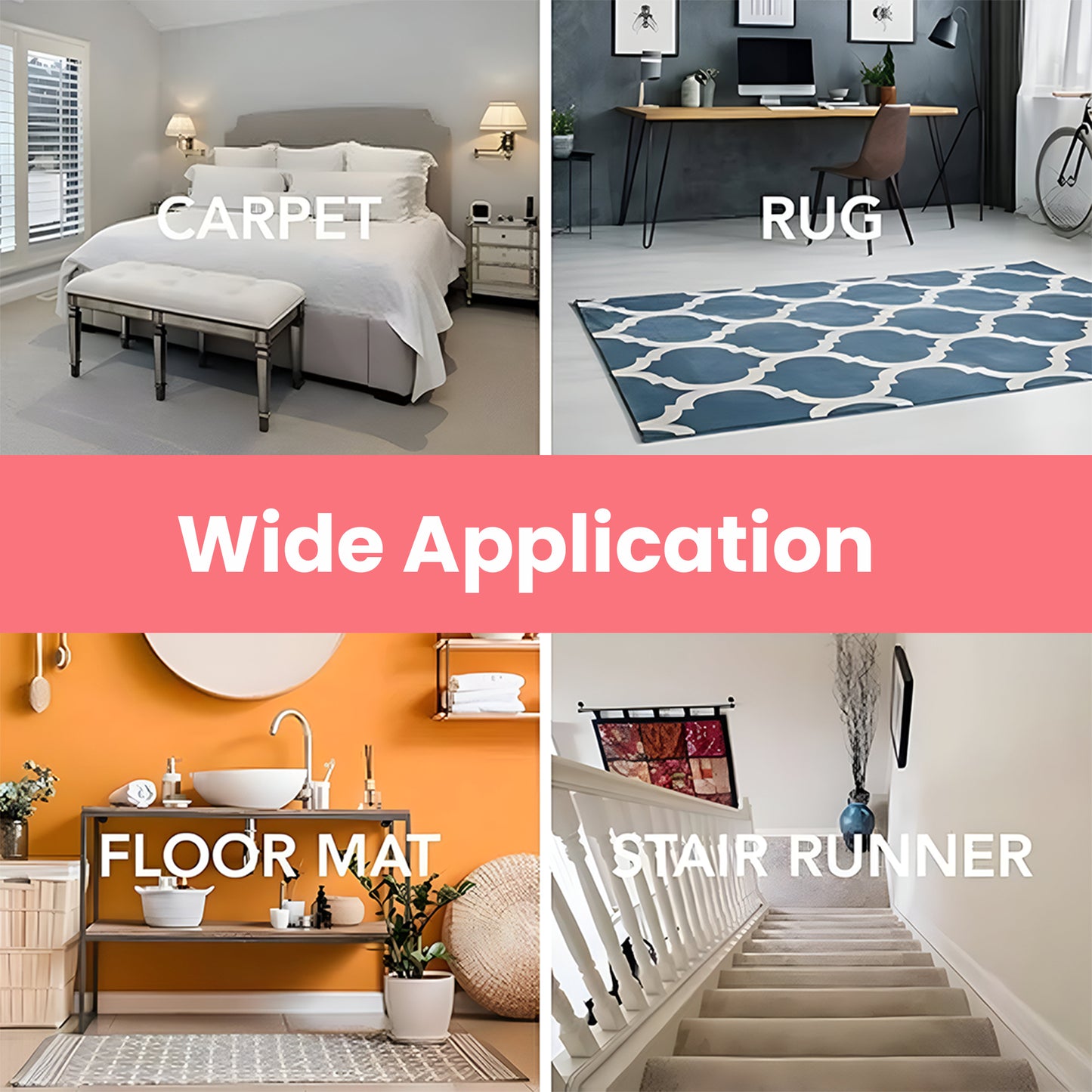 All Purpose Double Sided Tape Roll - (60ft x 1 inch)