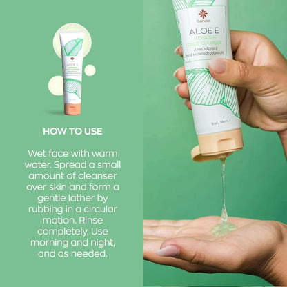 Aloe Face Cleansing Gel by Hanalei - 148ml
