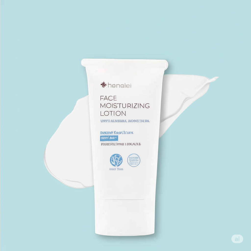 Face Moisturizing Lotion with Mineral Sunscreen SPF 50+ by Hanalei - 50ml