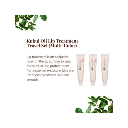 Lip Treatment for Soothing Dry Lips by Hanalei - Travel Pack (5g x 3)