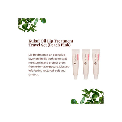 Lip Treatment for Soothing Dry Lips by Hanalei - Travel Pack (5g x 3)