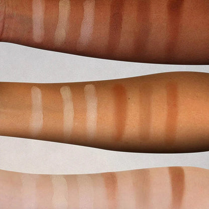 Bronzer Contour Kit & Highlighting Powder by Elizabeth Mott - 6 Shades -18g