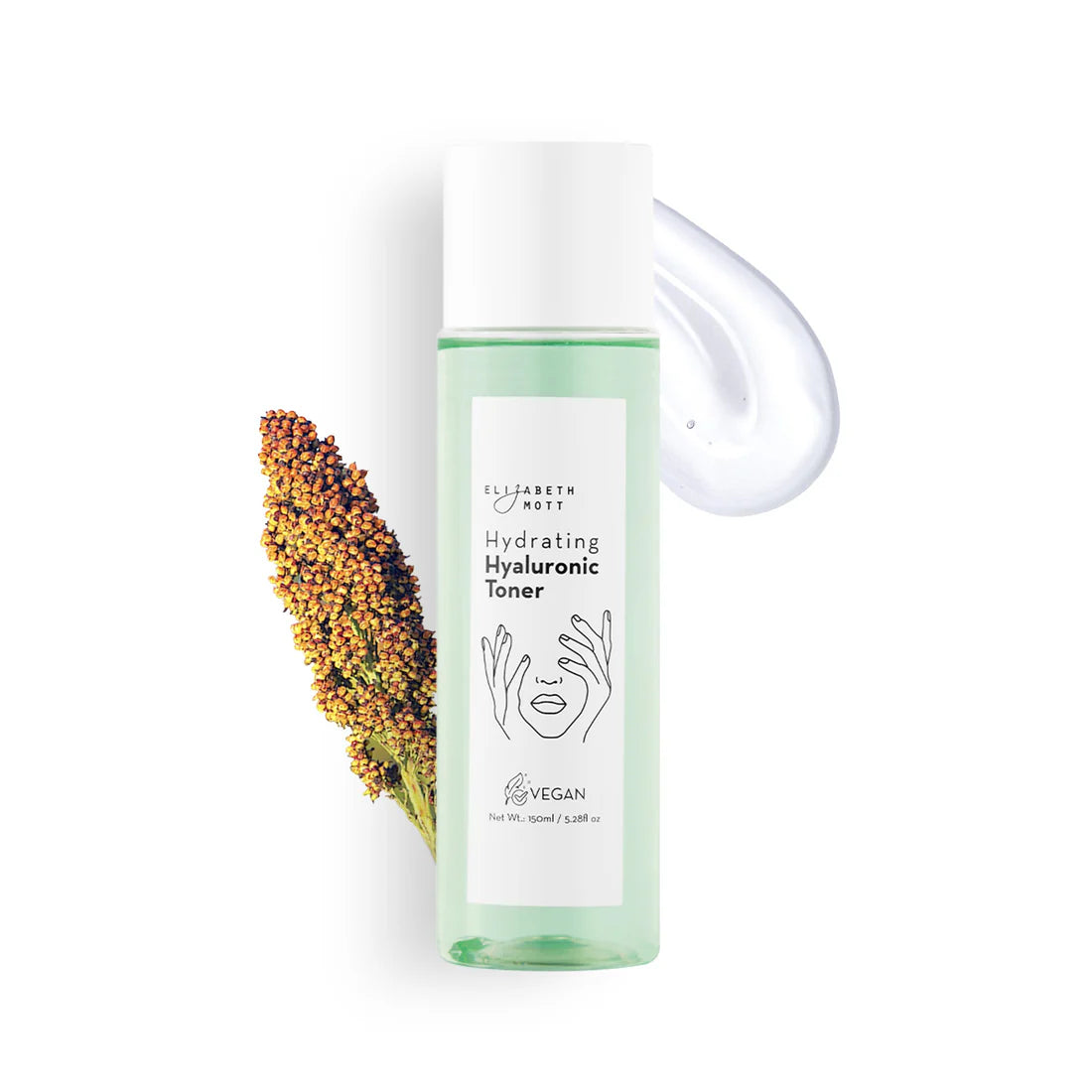 Hyaluronic Acid Face Toner by Elizabeth Mott - 150ml