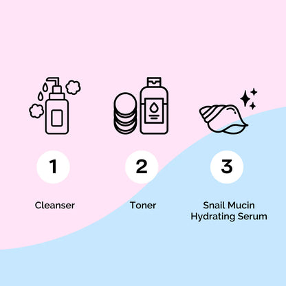 Korean Skincare Snail Mucin Serum by Elizabeth Mott - 100ml