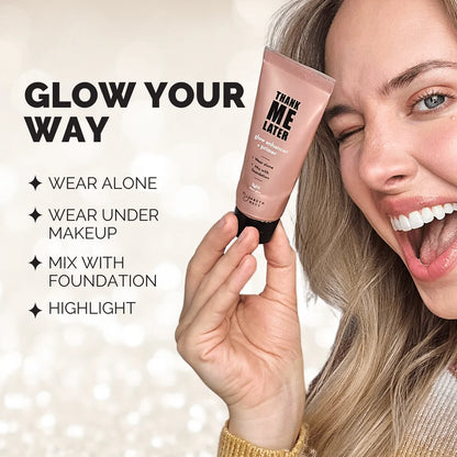 Thank Me Later Glow Enhancer & Primer by Elizabeth Mott - 30g