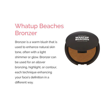 Whatup Beaches Bronzer Contour Kit by Elizabeth Mott - (10g)